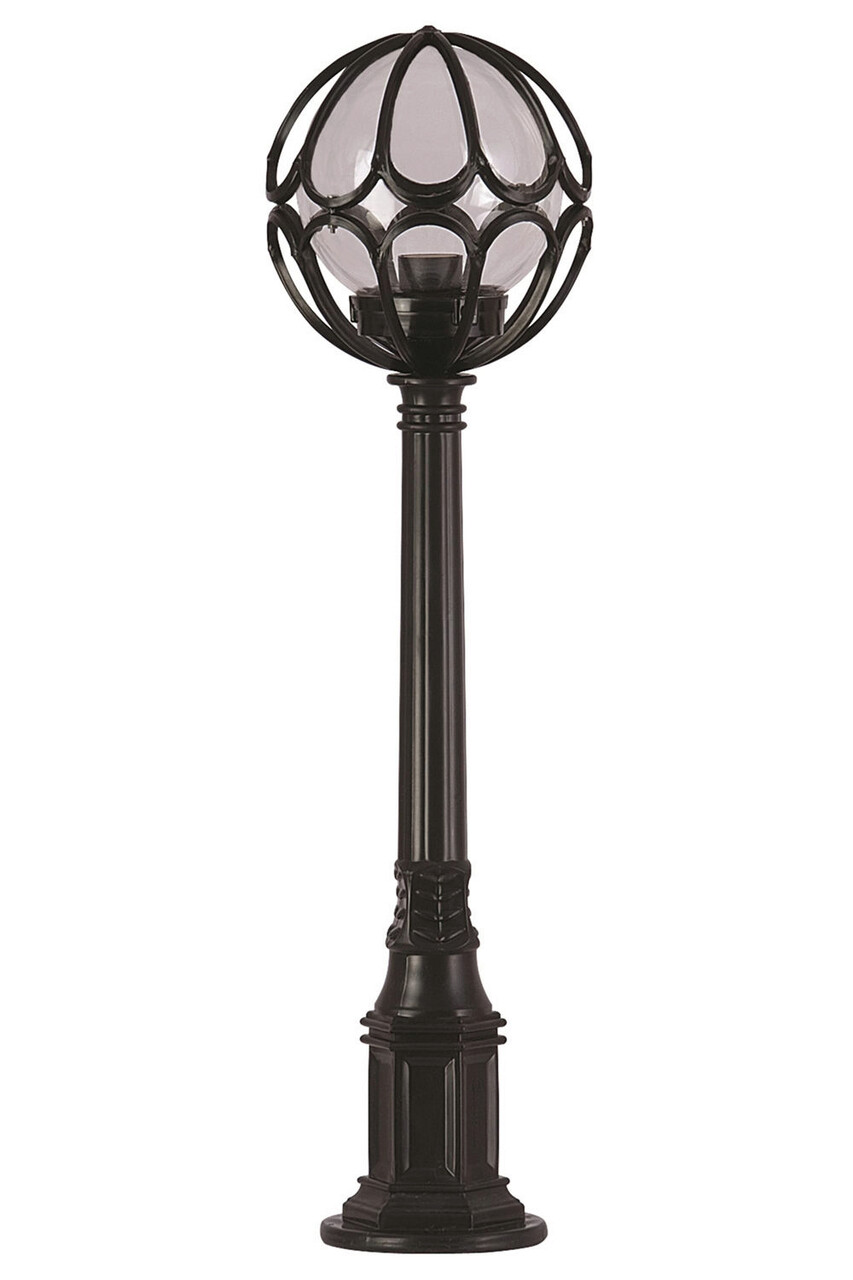 Lampadar de exterior, Opviq, 685AVN1105, Negru - imagine 4